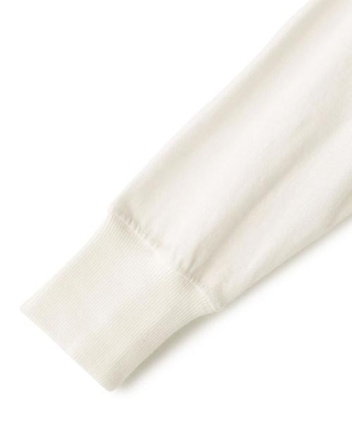 Champion（チャンピオン）の「■■■【キッズ】別注 Champion(チャンピオン) アップリケTシャツ ロングスリーブ ◆（Tシャツ/カットソー・キッズ・ホワイト/ブラック・120cm/100cm/130cm/110cm）」の14枚目の写真