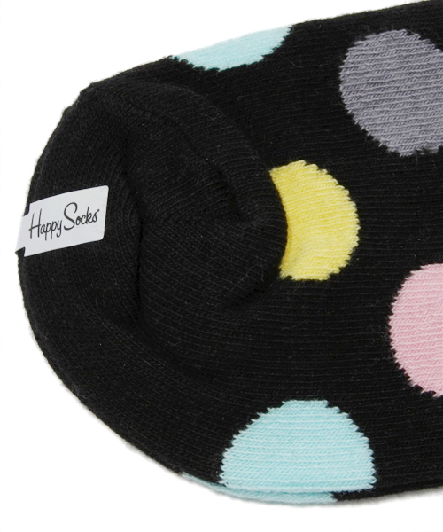 MIDWEST（ミッドウエスト）の「HAPPY SOCKS ドット（ソックス/靴下・メンズ・ホワイト/ブラック/その他/オレンジ・FREE）」の7枚目の写真