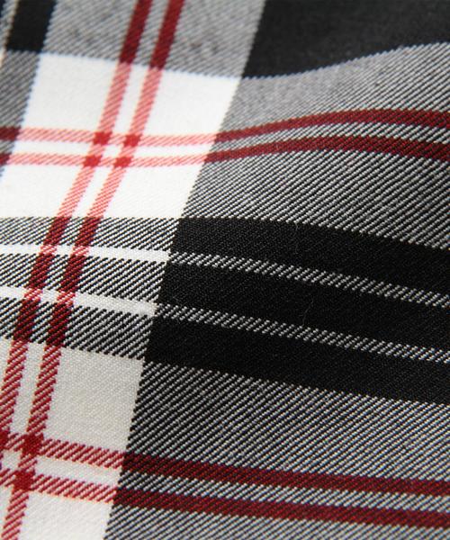 MONKEY TIME（モンキータイム）の「＜monkey time＞ TW CHECK WIDE 1P EASY PANTS/ワイドパンツ（その他パンツ・メンズ・ブラック・SMALL/MEDIUM/LARGE）」の9枚目の写真