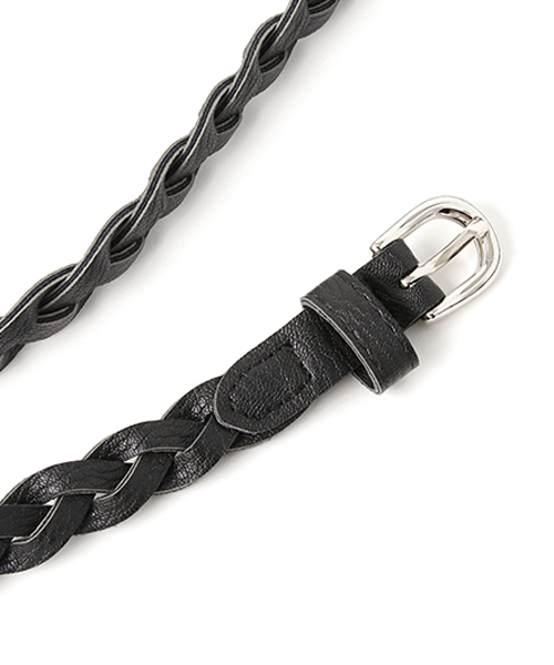 22 OCTOBRE（ヴァンドゥ－オクトーブル）の「サッシュベルト（ベルト・レディース・ブラック/ナチュラル・FREE）」の5枚目の写真