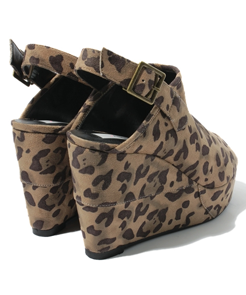 goocy（グースィー）の「BACKSTRAPBOOTIESABOT（その他シューズ・レディース・ブラック/レオパード/ブラック系その他/シルバー/ブラック×ブラック・36inch/37inch/38inch）」の7枚目の写真