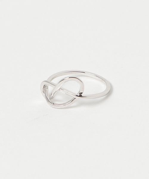 SCALA（スカラ）の「【SCALA/スカラ】Knotミニリング（リング・レディース・ゴールド/アンティークゴールド/シルバー/アンティークシルバー・#7/#5/#9）」の6枚目の写真