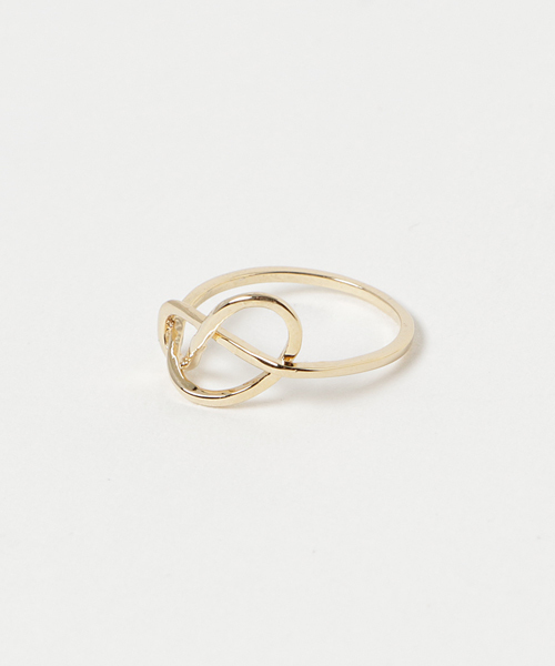 SCALA（スカラ）の「【SCALA/スカラ】Knotミニリング（リング・レディース・ゴールド/アンティークゴールド/シルバー/アンティークシルバー・#7/#5/#9）」の7枚目の写真