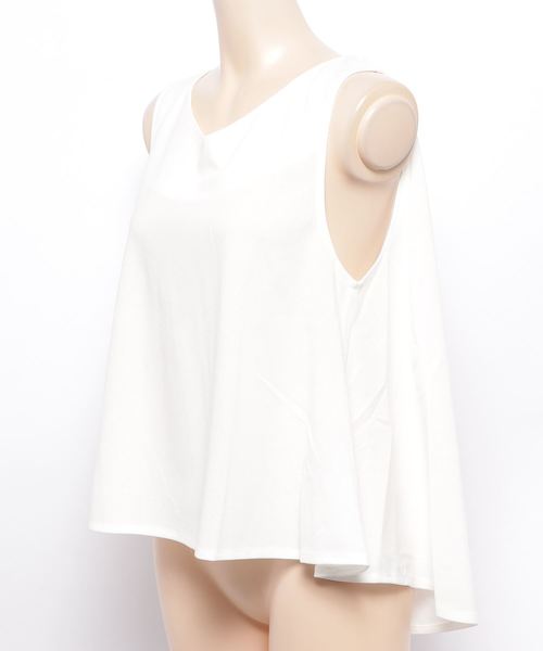 Re:EDIT（リエディ）の「薄手ポンチバックロングノースリーブトップス（タンクトップ・レディース・ブルーグリーン/ブラック/レッド/グリーン/ネイビー/パープル/ブラウン/イエロー/カーキ/オレンジ/ホワイト/グレー・LARGE/MEDIUM）」の13枚目の写真