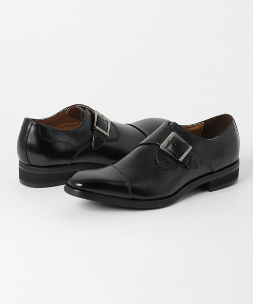 MODELLO（モデロ）の「モンクストラップ ストレートチップ ドレスシューズ（ドレスシューズ・メンズ・ライトブラウン/ブラック・25.5cm/27.0cm/24.5cm/27.5cm/26.0cm/25.0cm/26.5cm）」の13枚目の写真