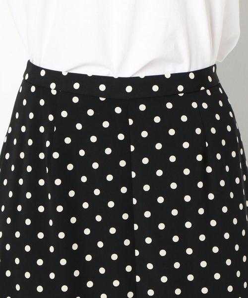 Another Edition（アナザーエディション）の「DOT柄ロングSKⅡ（スカート・レディース・オフホワイト/ブラック・FREE）」の9枚目の写真