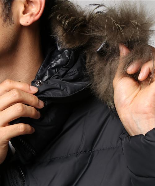 DUVETICA（デュベティカ）の「DUVETICA / デュベティカ VEGATRE_MFM（ダウンジャケット/コート・メンズ・ブラック/カーキ・46/48）」の7枚目の写真