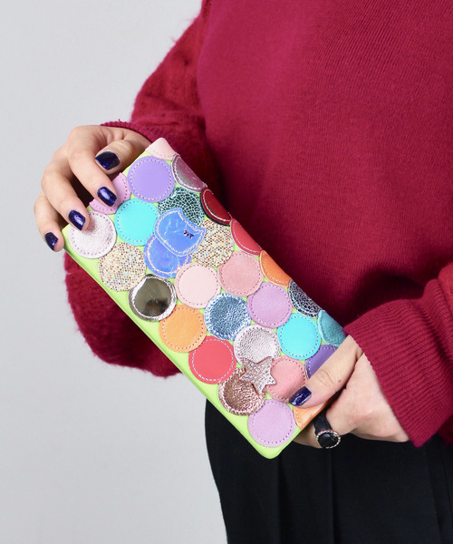 tsumori chisato CARRY（ツモリチサトキャリー）の「新マルチドット　長財布（財布・レディース・ブラック系その他/ピンク/ゴールド/グリーン/シルバー・FREE）」の3枚目の写真