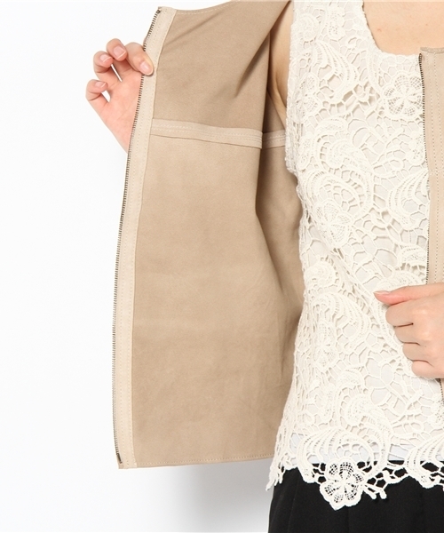 BEARDSLEY（ビアズリー）の「レースインナーレザーT（ノーカラー