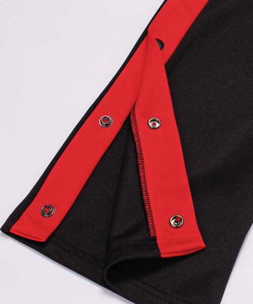 MONO-MART(モノマート)の「サイドラインスナップ ワイドパンツ/トラックパンツ(その他パンツ・メンズ・ブラック×イエロー/ブラック×レッド/ブラック×ホワイト・FREE)」の6枚目の写真