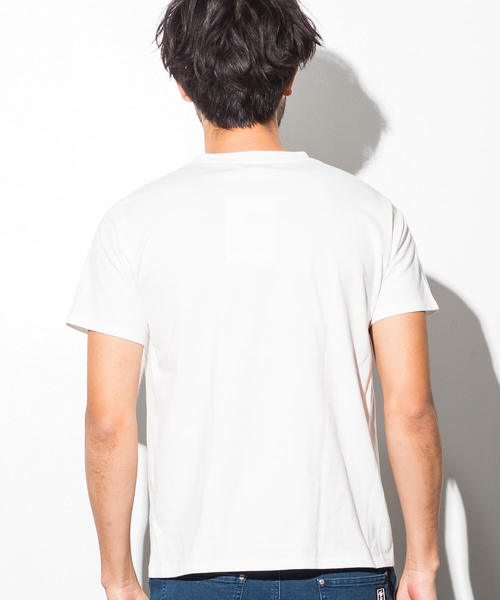 AZ by junhashimoto(エーゼイ バイ ジュンハシモト)の「AZ by junhashimoto(エーゼイ バイ ジュンハシモト)プリントTシャツ(Tシャツ/カットソー・メンズ・トップグレー/オフホワイト/ネイビー・MEDIUM/SMALL/LARGE/X-LARGE)」の8枚目の写真