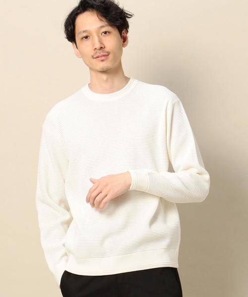 BEAUTY&YOUTH UNITED ARROWS - ユナイテッドアローズ　ニット　ホワイト　フリーサイズ BEAUTY&YOUTH UNITED ARROWS（ビューティーアンドユース
