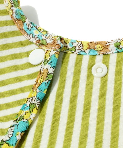 green label relaxing（グリーンレーベルリラクシング）の「MARLMARL マルシェ ビブ ボックス（スタイ/よだれかけ・キッズ・ピンク/ライトブルー・フリー）」の5枚目の写真