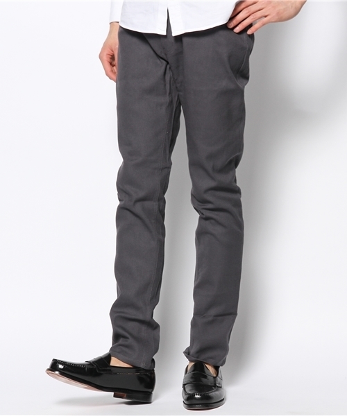 WHO'S WHO gallery（フーズフーギャラリー）の「カツラギスキニーパンツ（その他パンツ・メンズ・ピンク/サックスブルー/ベージュ/カーキ/チャコールグレー/ネイビー/ブラック・SMALL/MEDIUM/LARGE）」の3枚目の写真