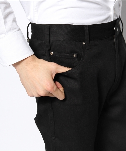 WHO'S WHO gallery（フーズフーギャラリー）の「カツラギスキニーパンツ（その他パンツ・メンズ・ピンク/サックスブルー/ベージュ/カーキ/チャコールグレー/ネイビー/ブラック・SMALL/MEDIUM/LARGE）」の8枚目の写真