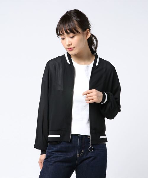 WEGO(ウィゴー)の「WEGO/シアーリングZIPブルゾン(ブルゾン・レディース・ホワイト/ブラック/ライトピンク・FREE)」の15枚目の写真