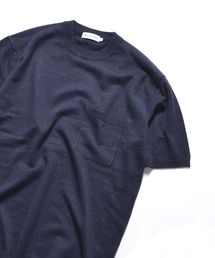 SHIPS JET BLUE | SHIPS JET BLUE: リネン×ソロテックス テンジク ニットTee(Tシャツ/カットソー)