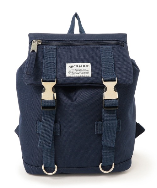 こども ビームス（コドモビームス）の「ARCH&LINE / UTILITY コーデュラ キッズ ミニ リュックサック 18（バックパック/リュック・キッズ・ブラック/ベージュ/ネイビー/グレー/レッド/オリーブ・ONE SIZE）」の6枚目の写真