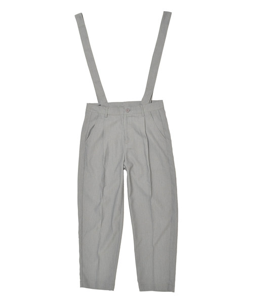 MinoriTY（マイノリティ）の「メンズワイドテーパードアンクルパンツ（サスペンダー付き）（スラックス・メンズ・ブラック/ネイビー/グレー/ブラック系その他/グレー系その他/ブラウン系その他・M/L）」の17枚目の写真