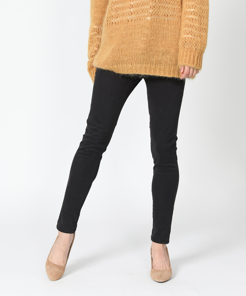 FREAK'S STORE(フリークスストア)の「CIMARRON/シマロン COLOR SKINNY PT/カラースキニーパンツ(パンツ)」|ブラック