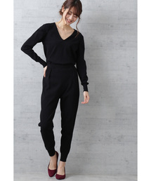 NATURAL BEAUTY BASIC | 【otonaMUSE×金子綾×NBBコラボ】ファインストレッチニットパンツ(その他パンツ)