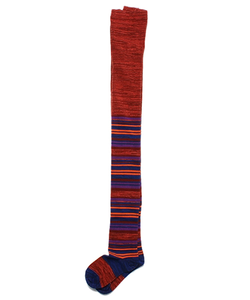 BEAMS LIGHTS Women's（ビームスライツ ウィメンズ）の「□BEAMS LIGHTS / ネパタイツ（タイツ/ストッキング・レディース・レッド/ブルー・ONE SIZE）」の3枚目の写真