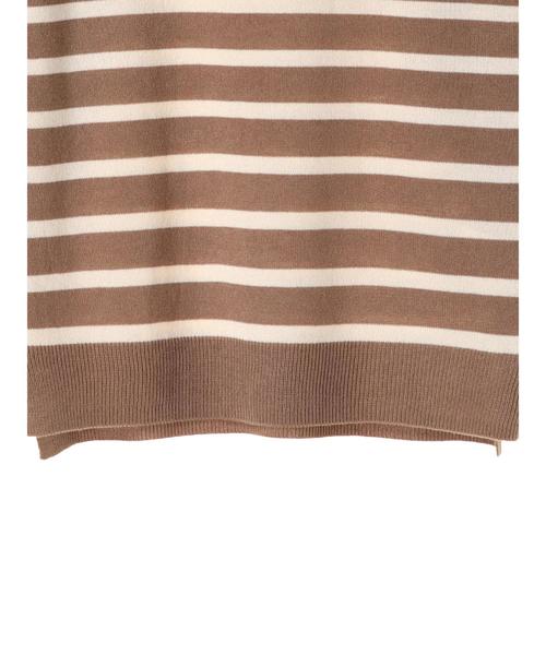 AMERICAN HOLIC(アメリカンホリック)の「・タートルニット裾スリットプルオーバー(ニット/セーター・レディース・チャコールグレー/ブラック/パープル/キャメル/その他7/ブルーグリーン/ホワイト系その他4/ベージュ系その他2・M/L)」の12枚目の写真