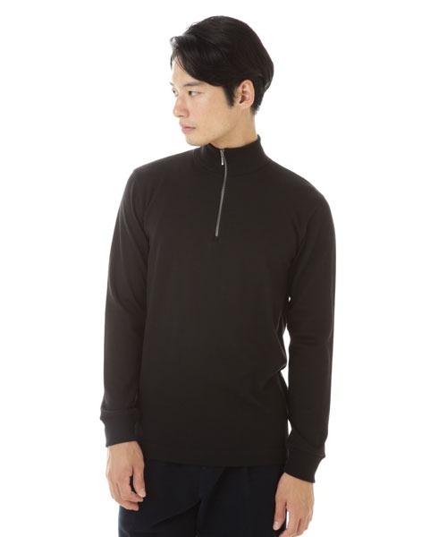 SUNSPEL(サンスペル)の「SUNSPEL / VINTAGE WOOL(ニット/セーター・メンズ・ブラック/ネイビー・MEDIUM/LARGE)」の3枚目の写真