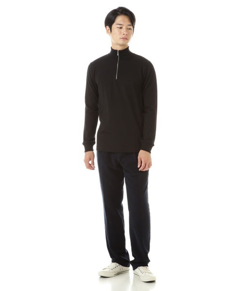 SUNSPEL(サンスペル)の「SUNSPEL / VINTAGE WOOL(ニット/セーター・メンズ・ブラック/ネイビー・MEDIUM/LARGE)」の4枚目の写真