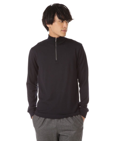 SUNSPEL(サンスペル)の「SUNSPEL / VINTAGE WOOL(ニット/セーター・メンズ・ブラック/ネイビー・MEDIUM/LARGE)」の13枚目の写真