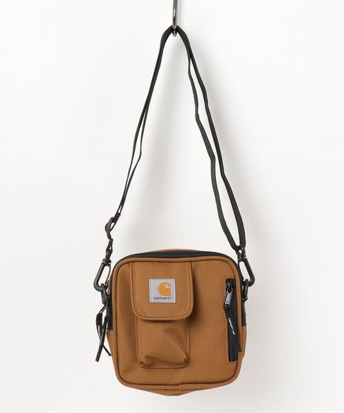Carhartt WIP（カーハートダブリューアイピー）の「ESSENTIALS BAG, SMALL（ボディバッグ/ウエストポーチ・メンズ・ブラック/ブラウン/レッド/ウッドランド/ブルー/カーキ/ダークネイビー・ONE SIZE）」の3枚目の写真