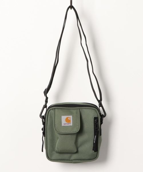 Carhartt WIP（カーハートダブリューアイピー）の「ESSENTIALS BAG, SMALL（ボディバッグ/ウエストポーチ・メンズ・ブラック/ブラウン/レッド/ウッドランド/ブルー/カーキ/ダークネイビー・ONE SIZE）」の4枚目の写真