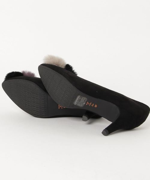 セール】ラビットファーパンプス（パンプス）｜artemis by DIANA