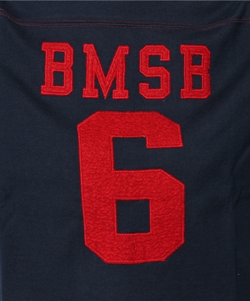 BEAMS BOY(ビームスボーイ)の「□BEAMS BOY / テンジクフットボール 3/4T 0032CL(Tシャツ/カットソー・レディース・レッド/ダークグリーン/ネイビー・ONE SIZE)」の9枚目の写真