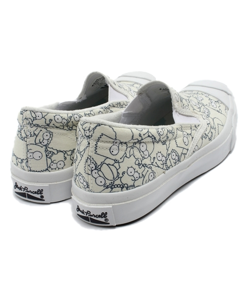 CONVERSE(コンバース)の「JACK PURCELL THE SIMPSONS SLIP-ON/ジャックパーセル シンプソンズ スリップオン(スニーカー・メンズ・ホワイト・6/7.5/7/8/8.5/9.5/6.5/10.5/9/4/3.5/5.5/5/4.5)」の4枚目の写真