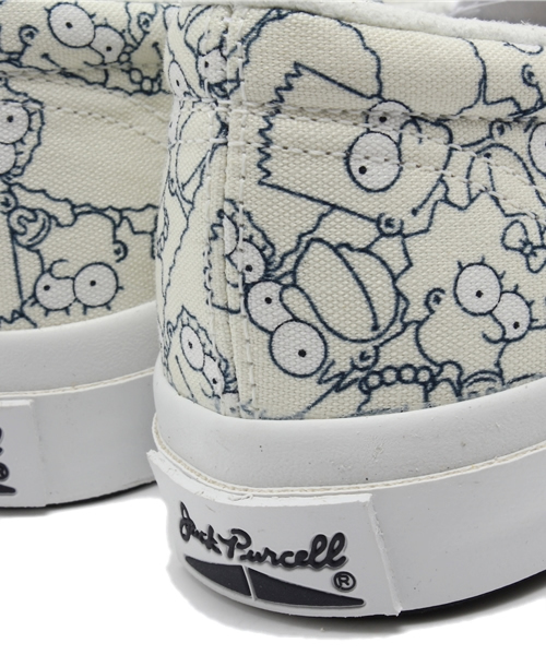 CONVERSE(コンバース)の「JACK PURCELL THE SIMPSONS SLIP-ON/ジャックパーセル シンプソンズ スリップオン(スニーカー・メンズ・ホワイト・6/7.5/7/8/8.5/9.5/6.5/10.5/9/4/3.5/5.5/5/4.5)」の6枚目の写真