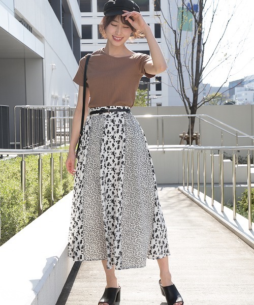 Libby&Rose（リビーアンドローズ）の「パッチワークスカート（スカート