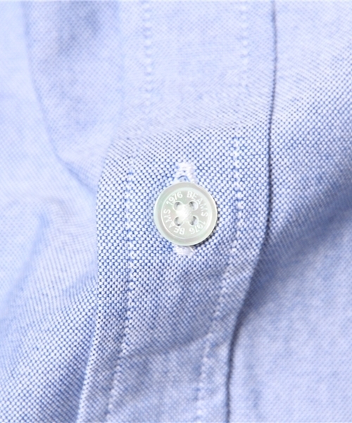 BEAMS（ビームス）の「○BEAMS / ビッグシルエット ボタンダウンシャツ（シャツ/ブラウス・メンズ・ホワイト/ブルー・MEDIUM/LARGE）」の6枚目の写真