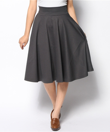 ROSE BUD | 【GISELe掲載】LCTB-14122 MIDI FLARE SKIRT(スカート)