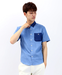 WEGO | WEGO/切替デニムシャツ(シャツ/ブラウス)