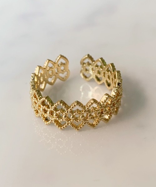 dictionary（ディクショナリー）の「【dictionary / ディクショナリー】 メタル デザイン リング / フリーサイズ（リング・レディース・シルバー系その他4/シルバー系その他5/ゴールド系その他2/ゴールド系その他3/ゴールド系その他4/ゴールド系その他5/シルバー/ゴールド/シルバー系その他/ゴールド系その他/シルバー系その他2/シルバー系その他3・FREE）」の9枚目の写真