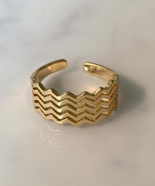 dictionary（ディクショナリー）の「【dictionary / ディクショナリー】 メタル デザイン リング / フリーサイズ（リング・レディース・シルバー系その他4/シルバー系その他5/ゴールド系その他2/ゴールド系その他3/ゴールド系その他4/ゴールド系その他5/シルバー/ゴールド/シルバー系その他/ゴールド系その他/シルバー系その他2/シルバー系その他3・FREE）」の11枚目の写真