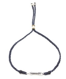 Braid Waxed Cord Bracelet -Arrow-(コード ブレスレット)