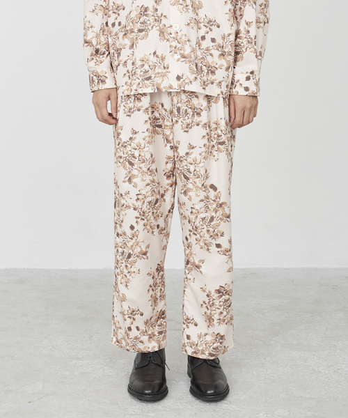 JUHA(ユハ)の「BOTANICAL PANTS(パンツ)」|ピンクベージュ