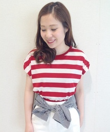 Chico | タック袖T(Tシャツ/カットソー)