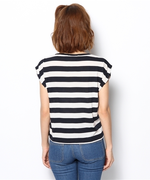 Chico（チコ）の「タック袖T（Tシャツ/カットソー・レディース・ホワイト/レッド/ネイビー/ブラック/グレー・FREE）」の20枚目の写真