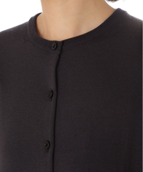 SUNSPEL（サンスペル）の「SUNSPEL / WOMEN’S FINE MERINO WOOL（ニット/セーター・レディース・ライトグレー/チャコール・1/2）」の9枚目の写真