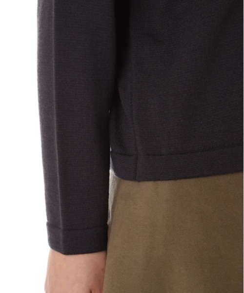 SUNSPEL（サンスペル）の「SUNSPEL / WOMEN’S FINE MERINO WOOL（ニット/セーター・レディース・ライトグレー/チャコール・1/2）」の11枚目の写真