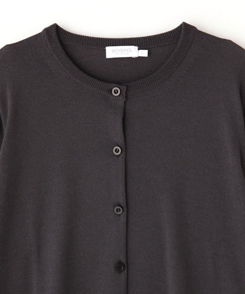 SUNSPEL（サンスペル）の「SUNSPEL / WOMEN’S FINE MERINO WOOL（ニット/セーター・レディース・ライトグレー/チャコール・1/2）」の12枚目の写真