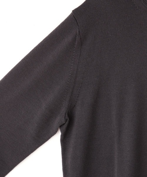 SUNSPEL（サンスペル）の「SUNSPEL / WOMEN’S FINE MERINO WOOL（ニット/セーター・レディース・ライトグレー/チャコール・1/2）」の13枚目の写真